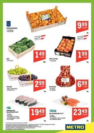 METRO Flugblatt Food von 5. Oktober bis 10. Oktober 2026 - Flugblätt seite  2