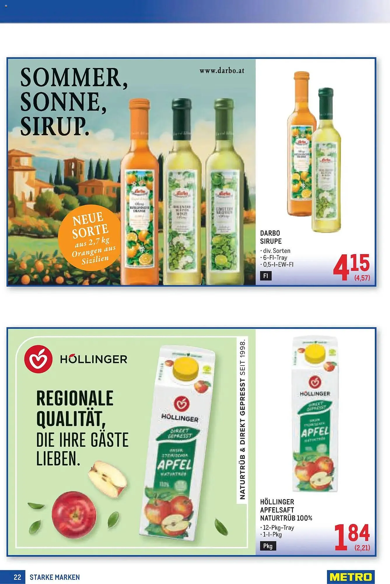 Metro Flugblatt von 9. Juli bis 22. Juli 2026 - Flugblätt seite  22
