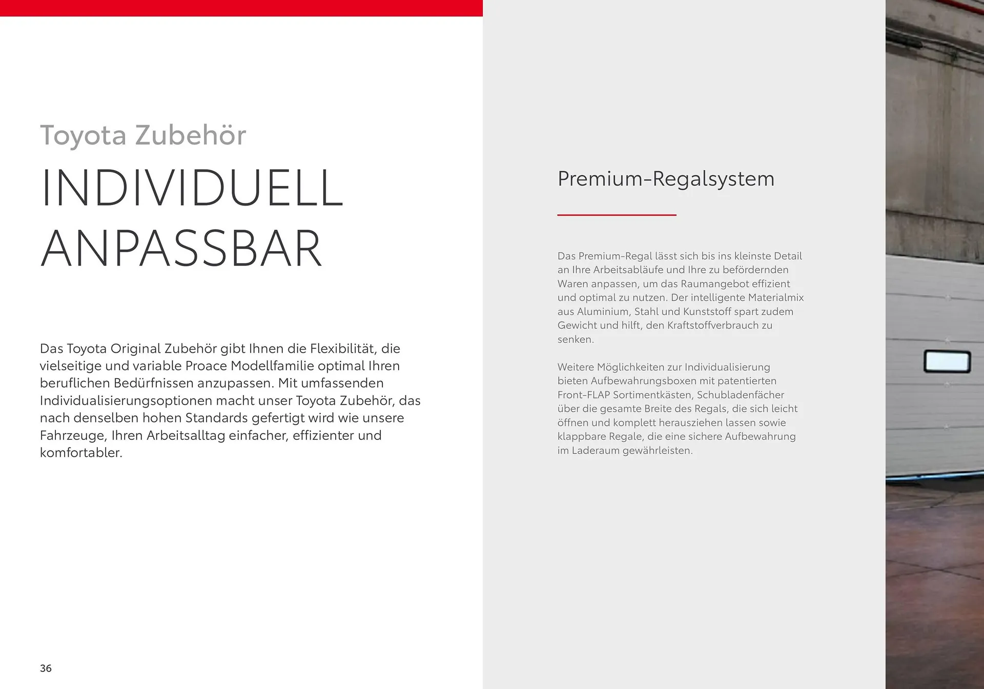 Toyota Flugblatt von 1. April bis 20. Oktober 2026 - Flugblätt seite  36