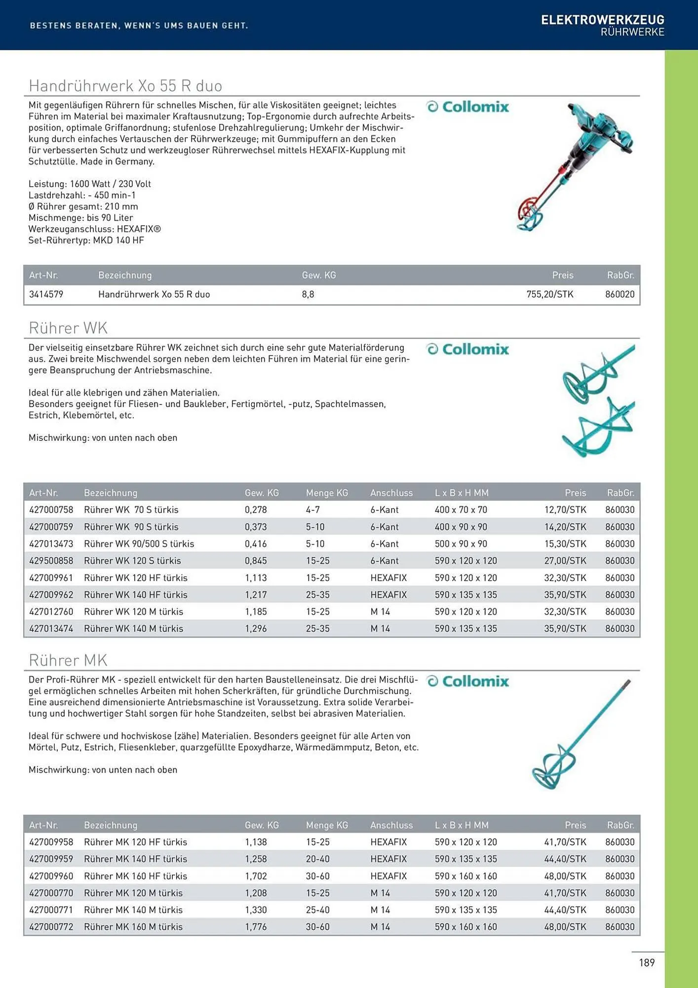 Würth Flugblatt von 22. Februar bis 31. Dezember 2024 - Flugblätt seite  189