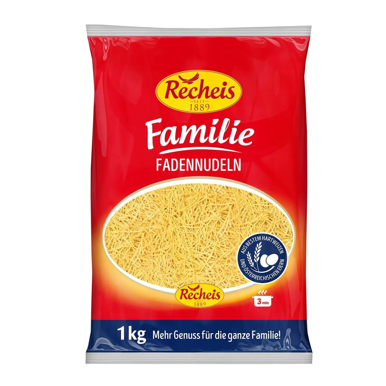 Reis, Teigwaren & Sugo