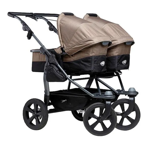 duo Zwillings- und Geschwisterwagen mit Luftkammerrad