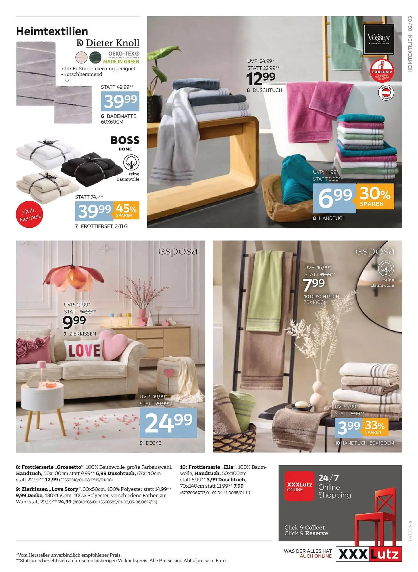 XXXLutz Prospekt von 18. Februar bis 3. März 2026 - Flugblätt seite  3