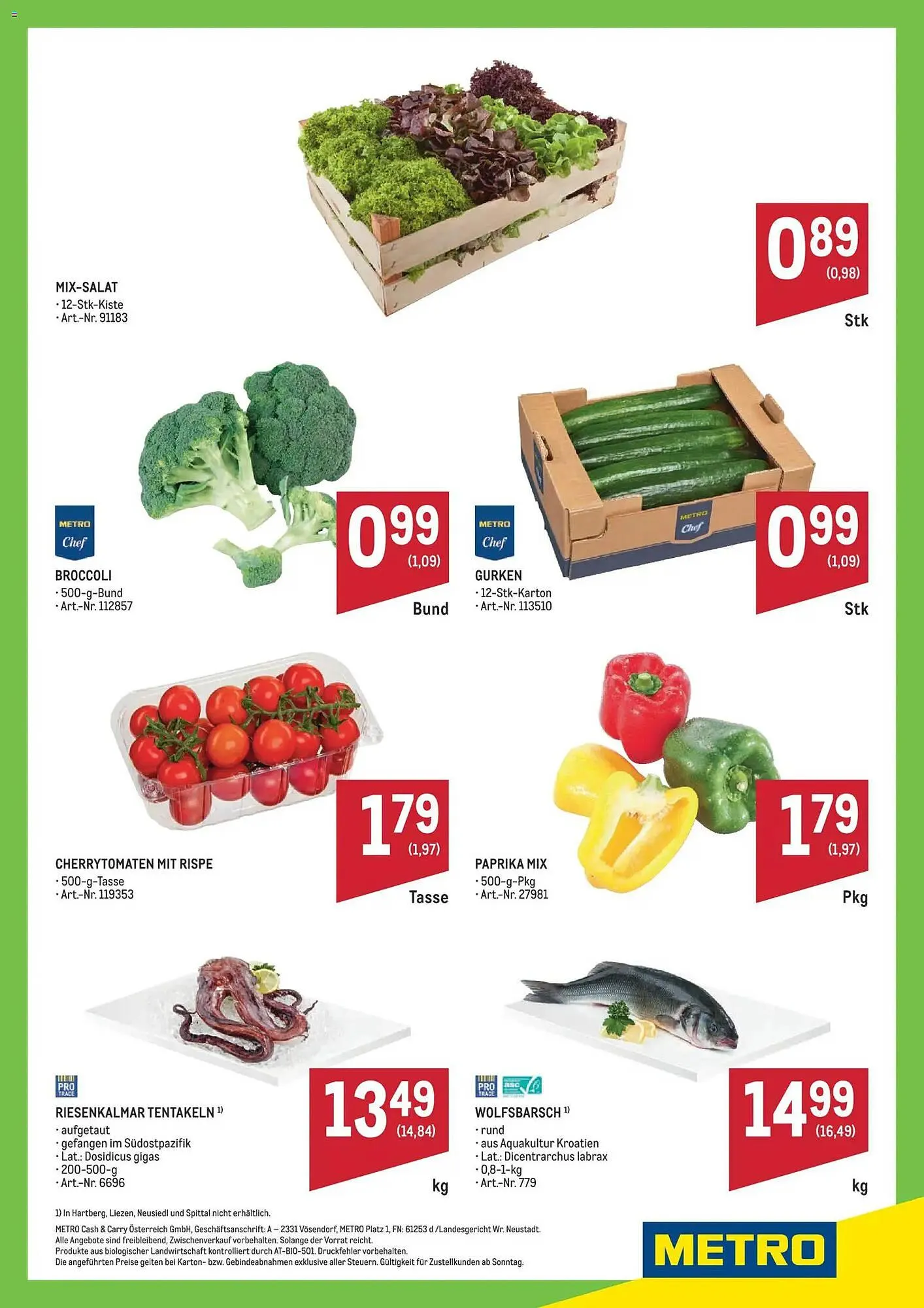 Metro Flugblatt von 9. November bis 15. November 2025 - Flugblätt seite  2