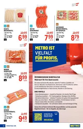 METRO Flugblatt - Metro profi von 20. August bis 2. September 2026 - Flugblätt seite  12