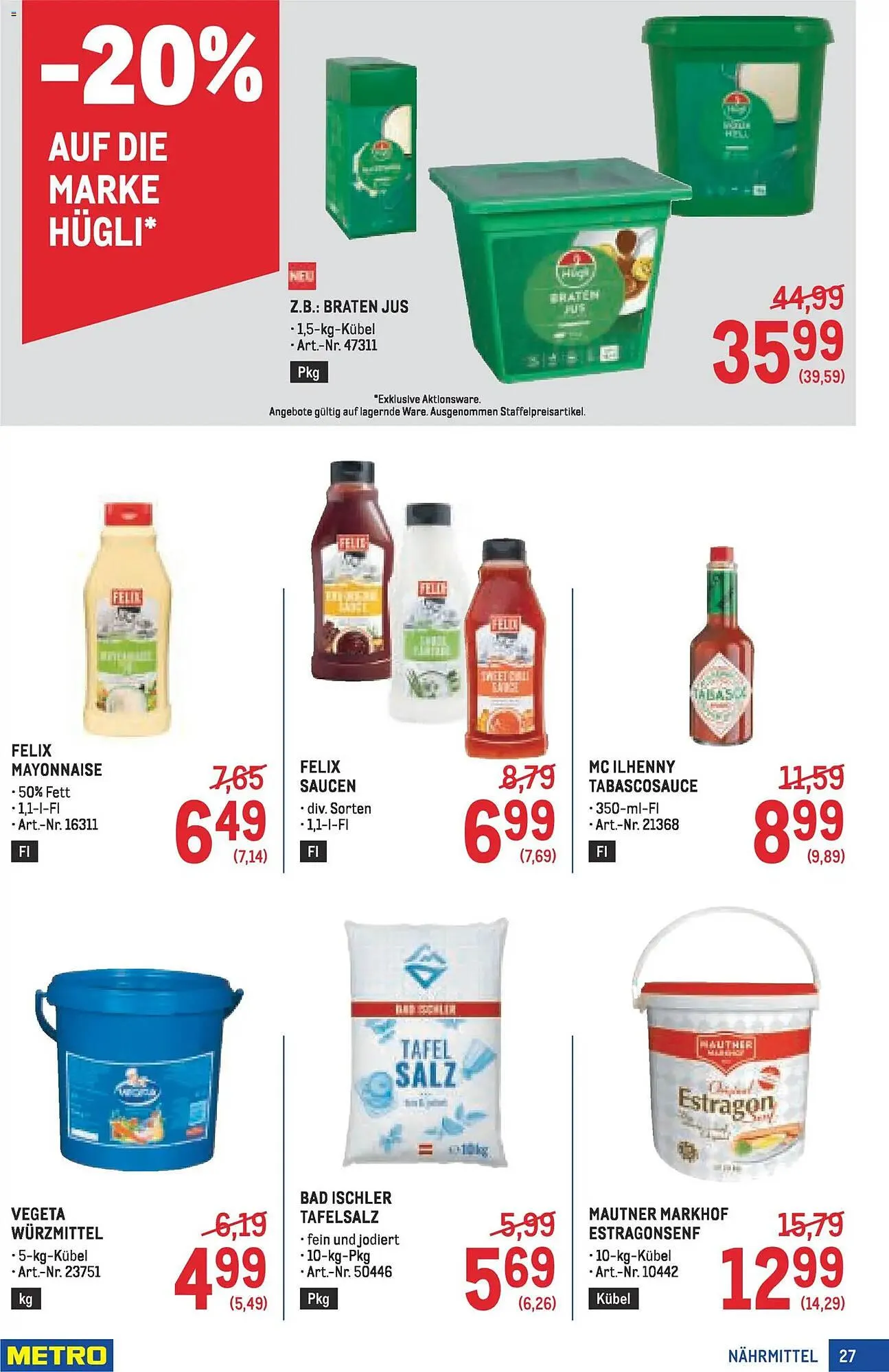 Metro Flugblatt von 22. Jänner bis 4. Februar 2026 - Flugblätt seite  27