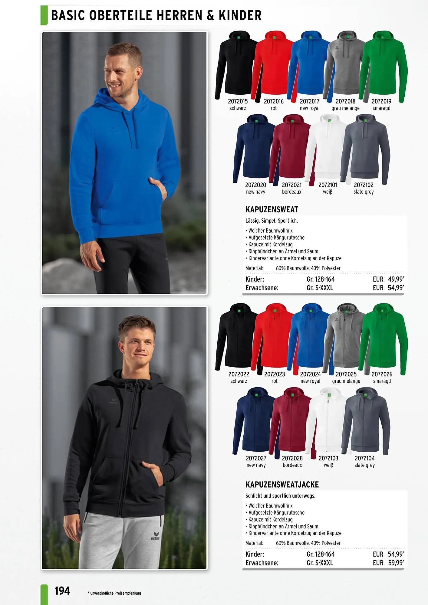 ERIMA Flugblatt von 2. Jänner bis 31. Dezember 2024 - Flugblätt seite 194