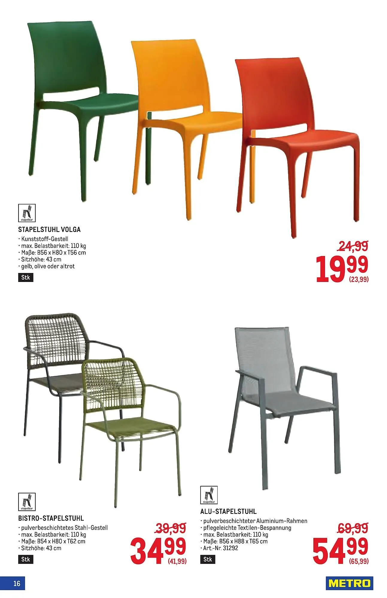 Metro Flugblatt von 2. April bis 29. April 2026 - Flugblätt seite  16