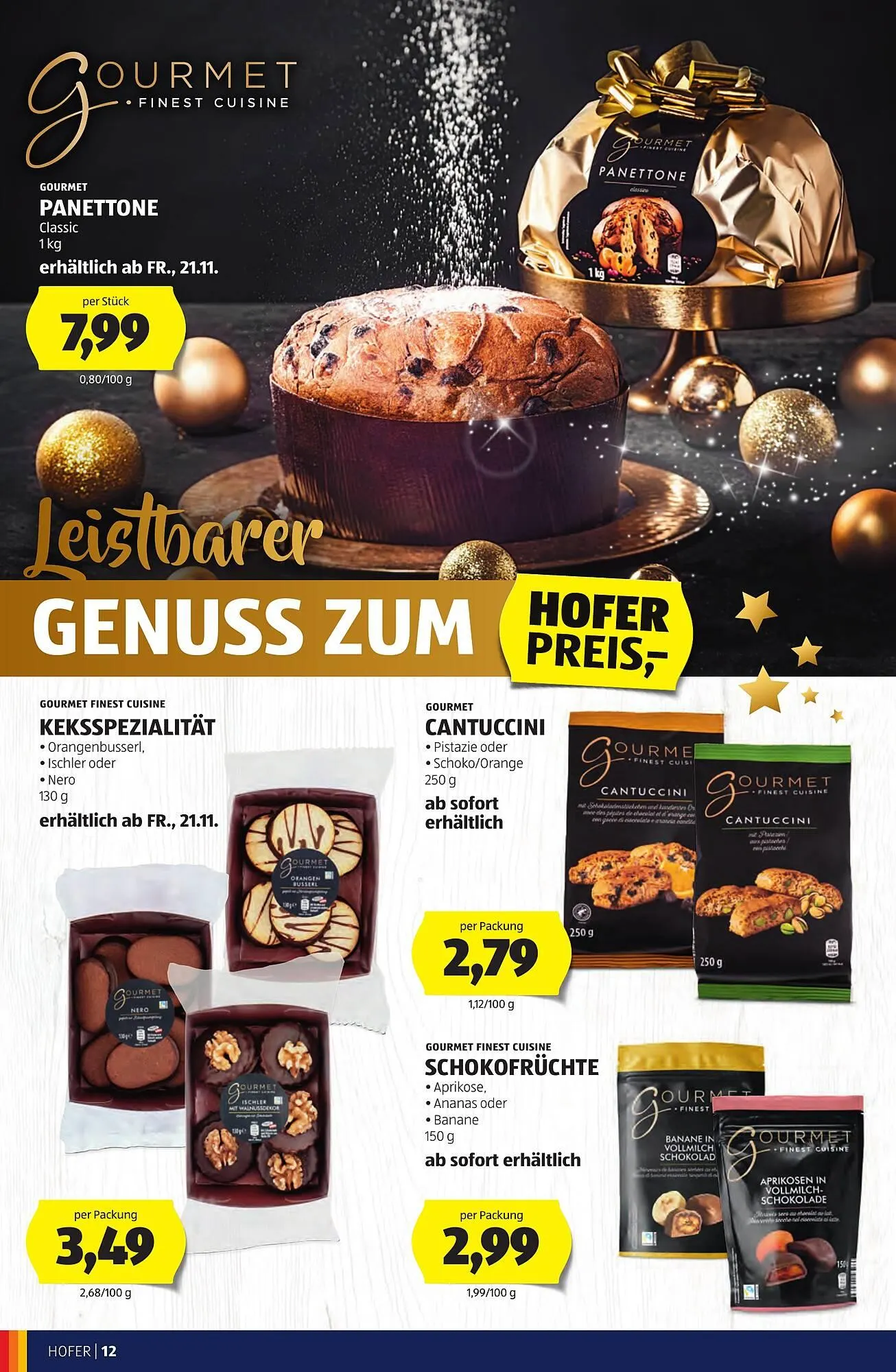 Hofer Flugblatt von 7. November bis 24. Dezember 2025 - Flugblätt seite  12