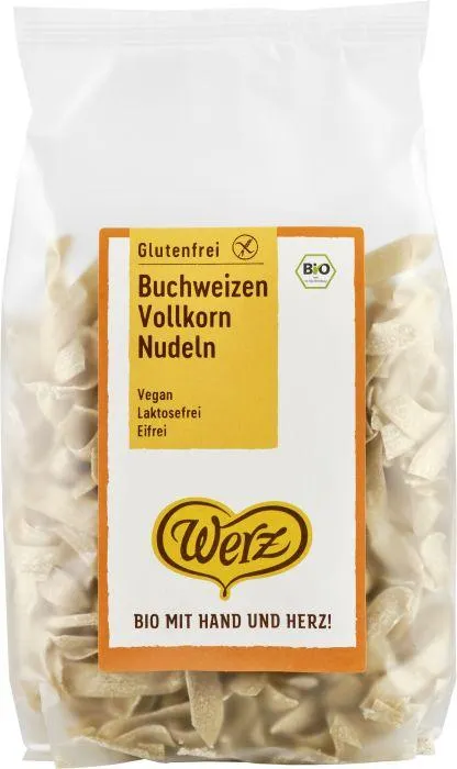 Naturkornmühle Werz Buchweizen Vollkorn Nudeln, glutenfrei 200g