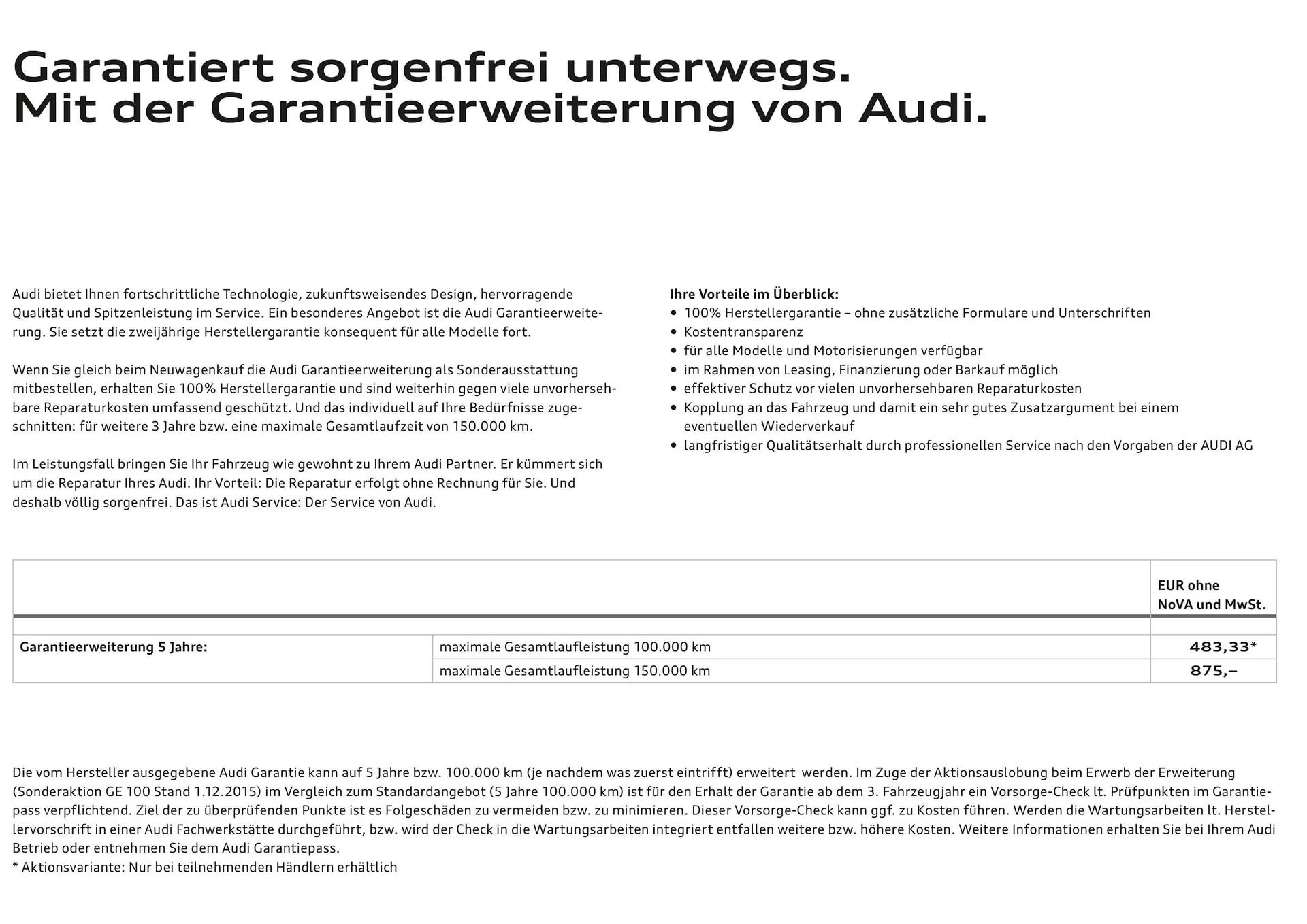 Audi Flugblatt von 20. November bis 22. Juli 2026 - Flugblätt seite  21