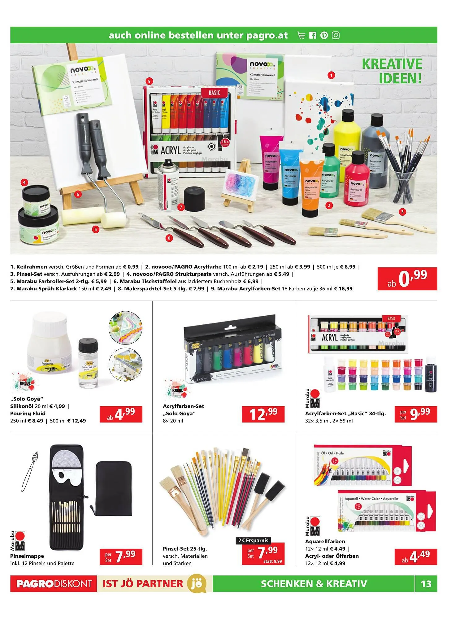 Pagro Diskont Flugblatt von 28. September bis 11. Oktober 2023 - Flugblätt seite 13
