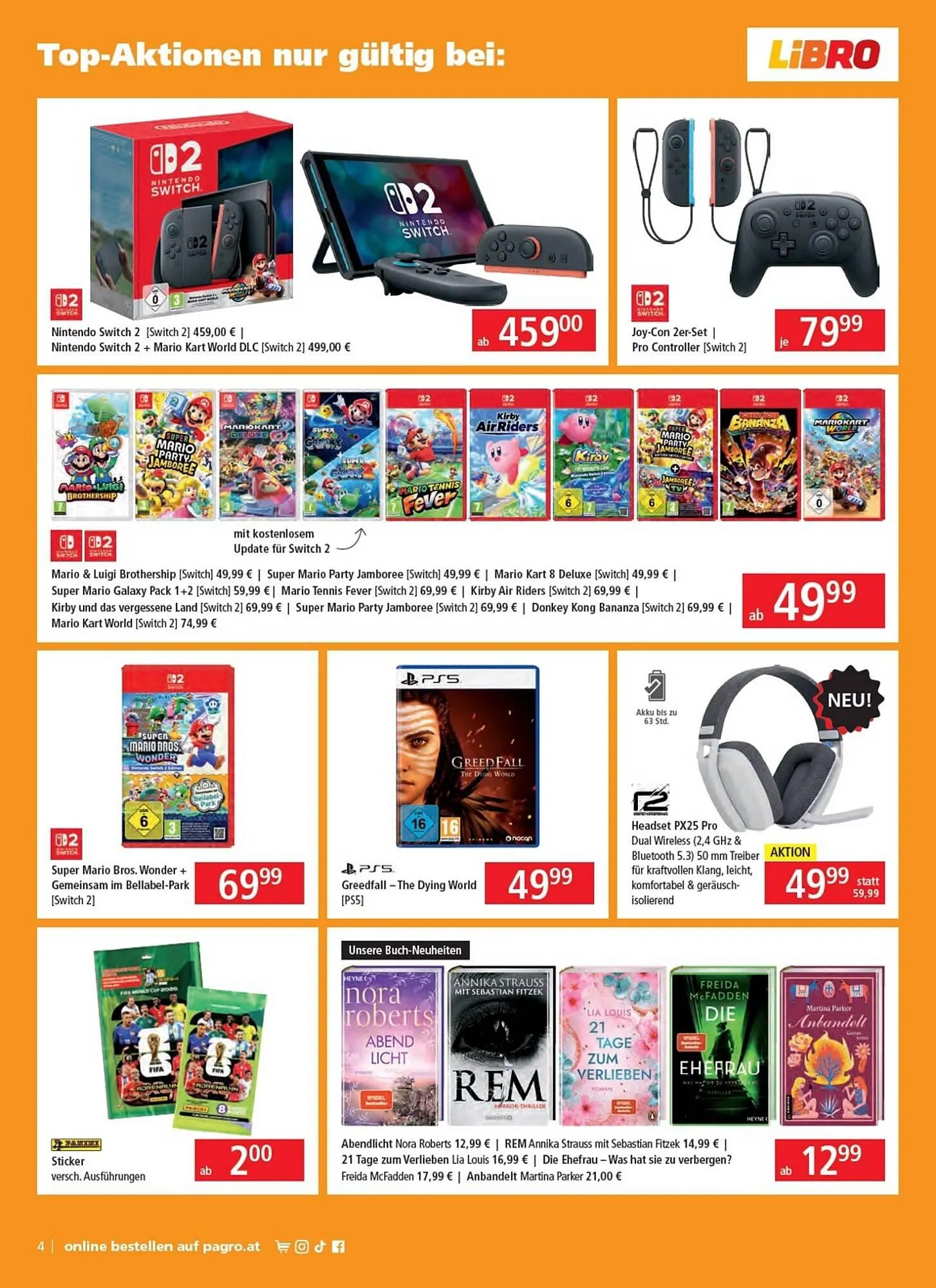 Pagro Diskont Flugblatt von 26. März bis 6. April 2026 - Flugblätt seite  4