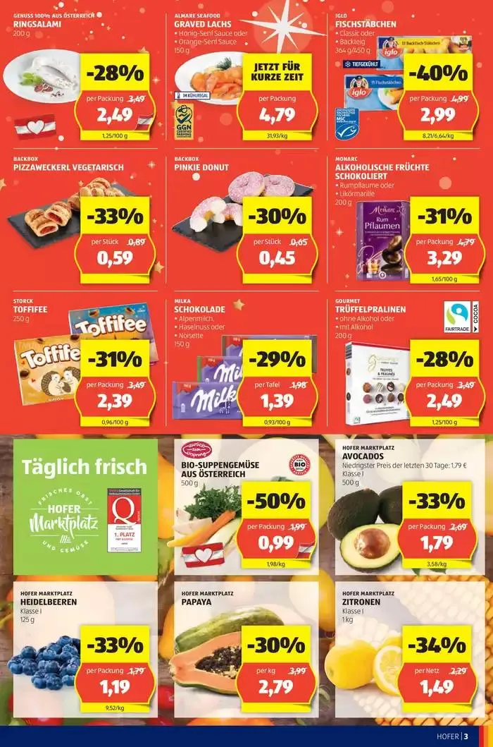 Blättern Sie online im HOFER Flugblatt von 20. November bis 4. Dezember 2024 - Flugblätt seite 5