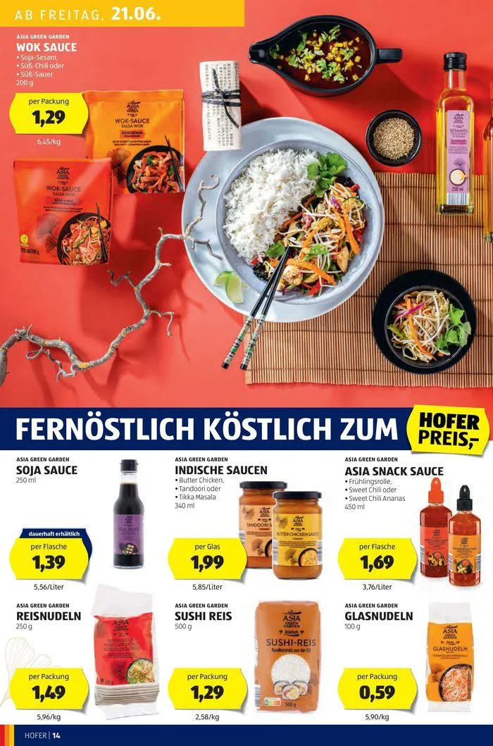 Blättern Sie online im HOFER Flugblatt von 19. Juni bis 3. Juli 2024 - Flugblätt seite  16