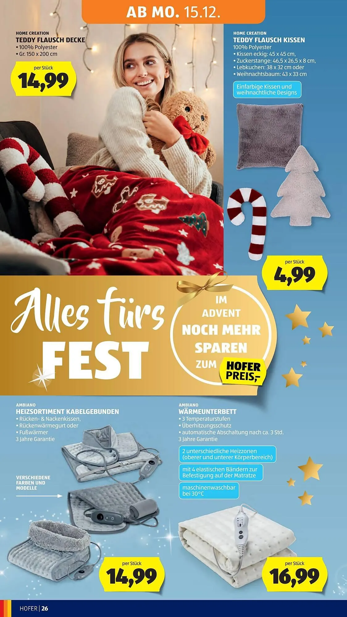 Hofer Flugblatt von 12. Dezember bis 18. Dezember 2025 - Flugblätt seite  38