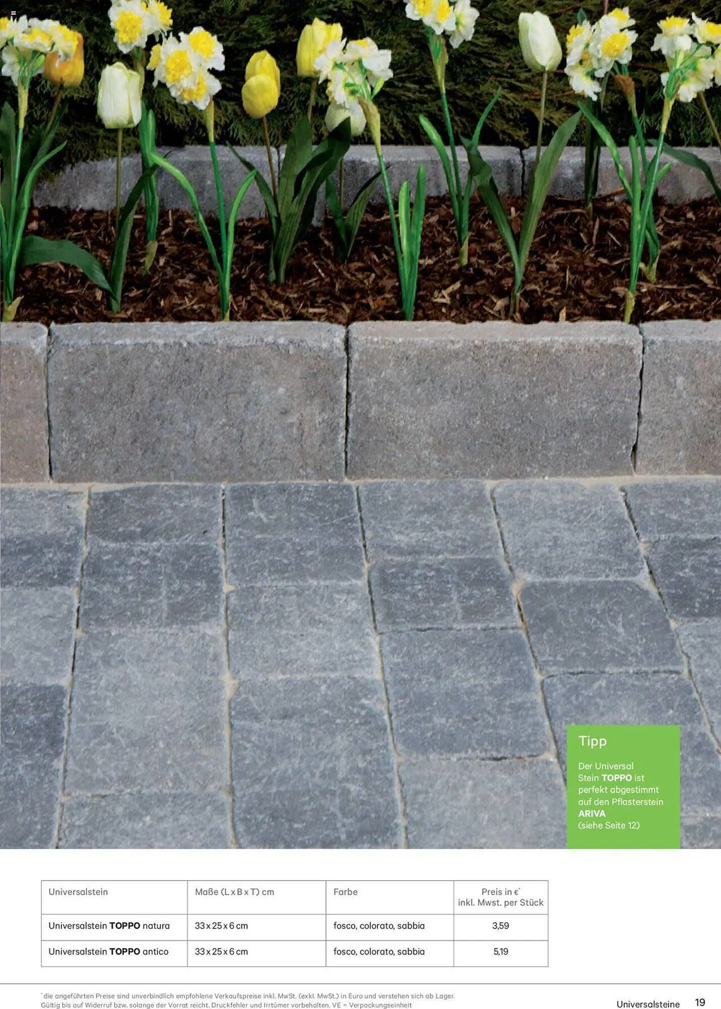 Lagerhaus Flugblatt von 2. März bis 31. Dezember 2023 - Flugblätt seite 19