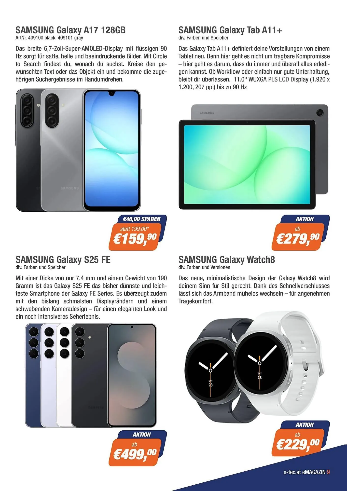 E-tec Flugblatt von 3. Dezember bis 1. Jänner 2026 - Flugblätt seite 9