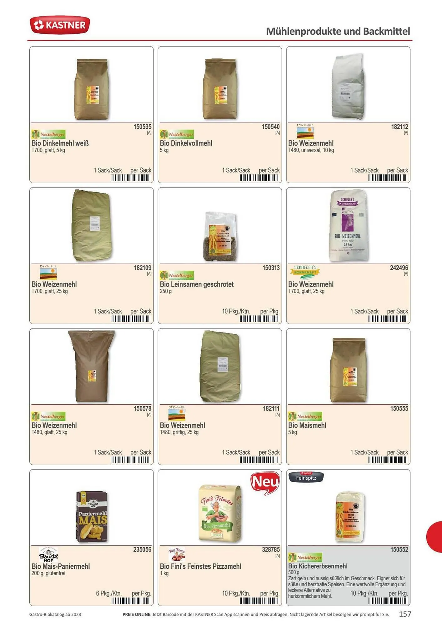 Kastner Flugblatt von 15. September bis 30. Dezember 2023 - Flugblätt seite  159