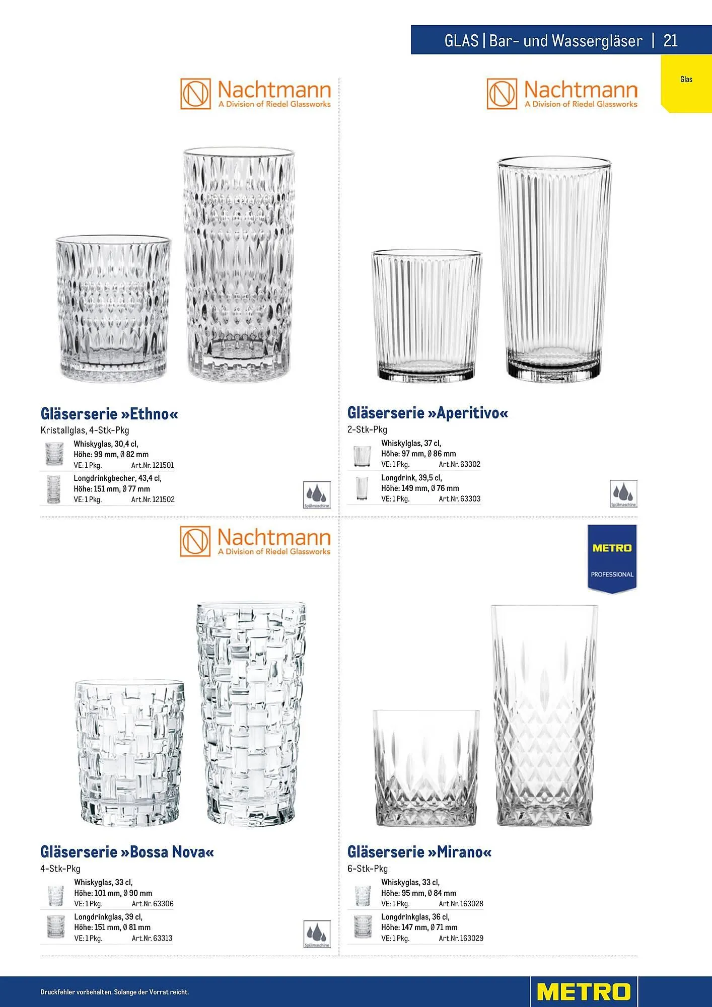 Metro Flugblatt von 25. März bis 31. Dezember 2026 - Flugblätt seite  21