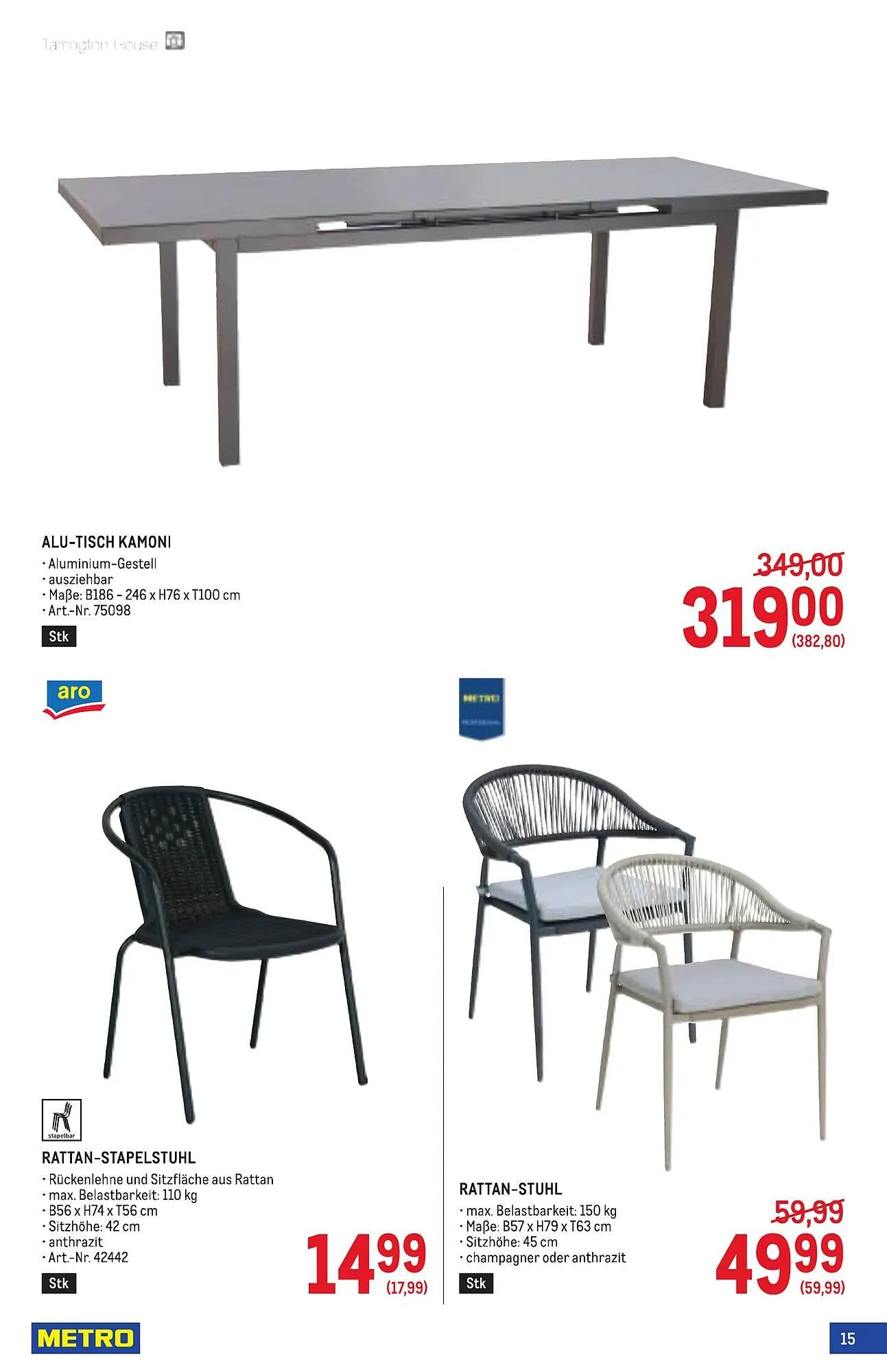 Metro Flugblatt von 2. April bis 29. April 2026 - Flugblätt seite  15