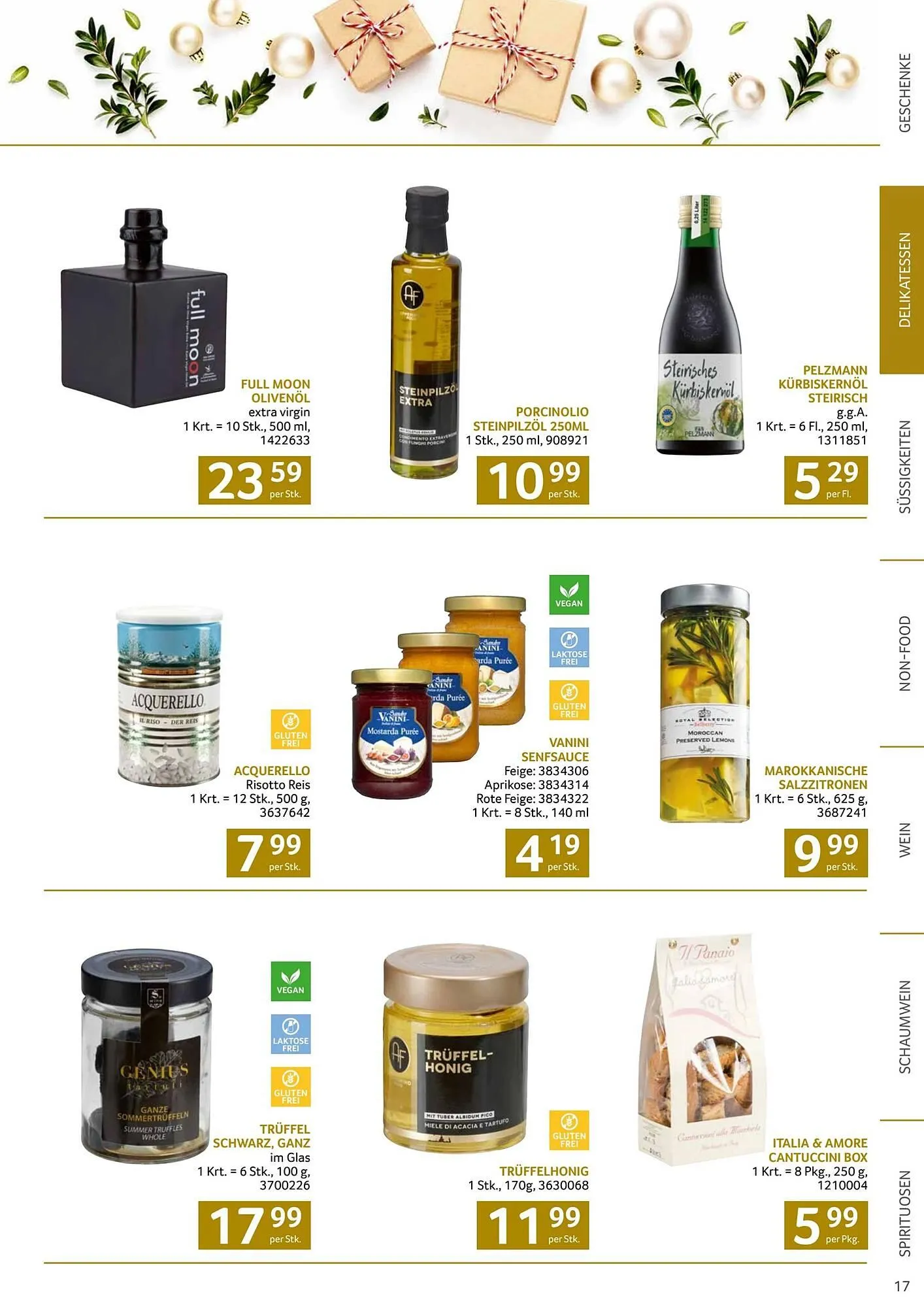 Transgourmet Flugblatt von 13. Oktober bis 24. Dezember 2025 - Flugblätt seite  17