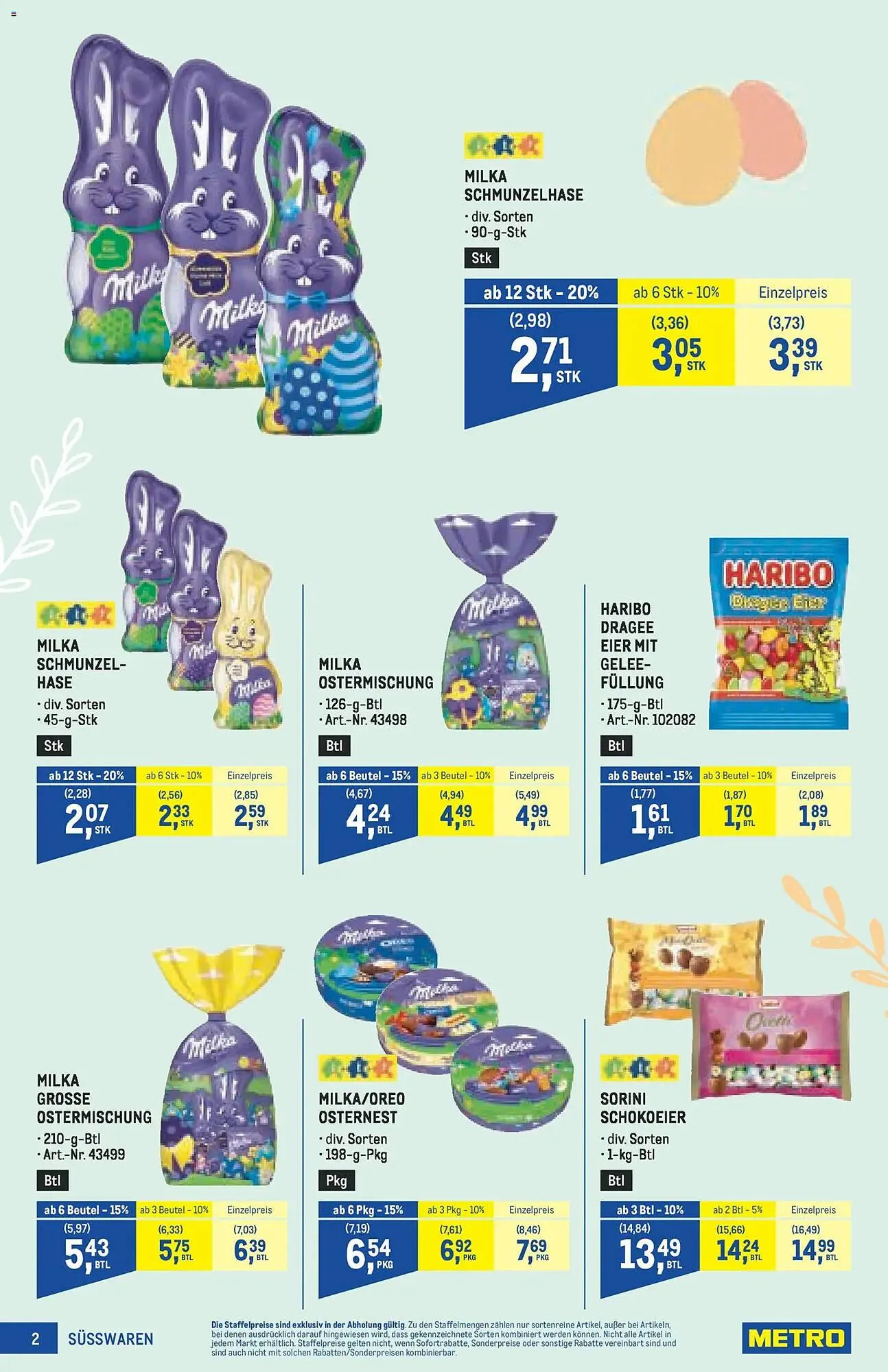 Metro Flugblatt von 19. März bis 4. April 2026 - Flugblätt seite  2