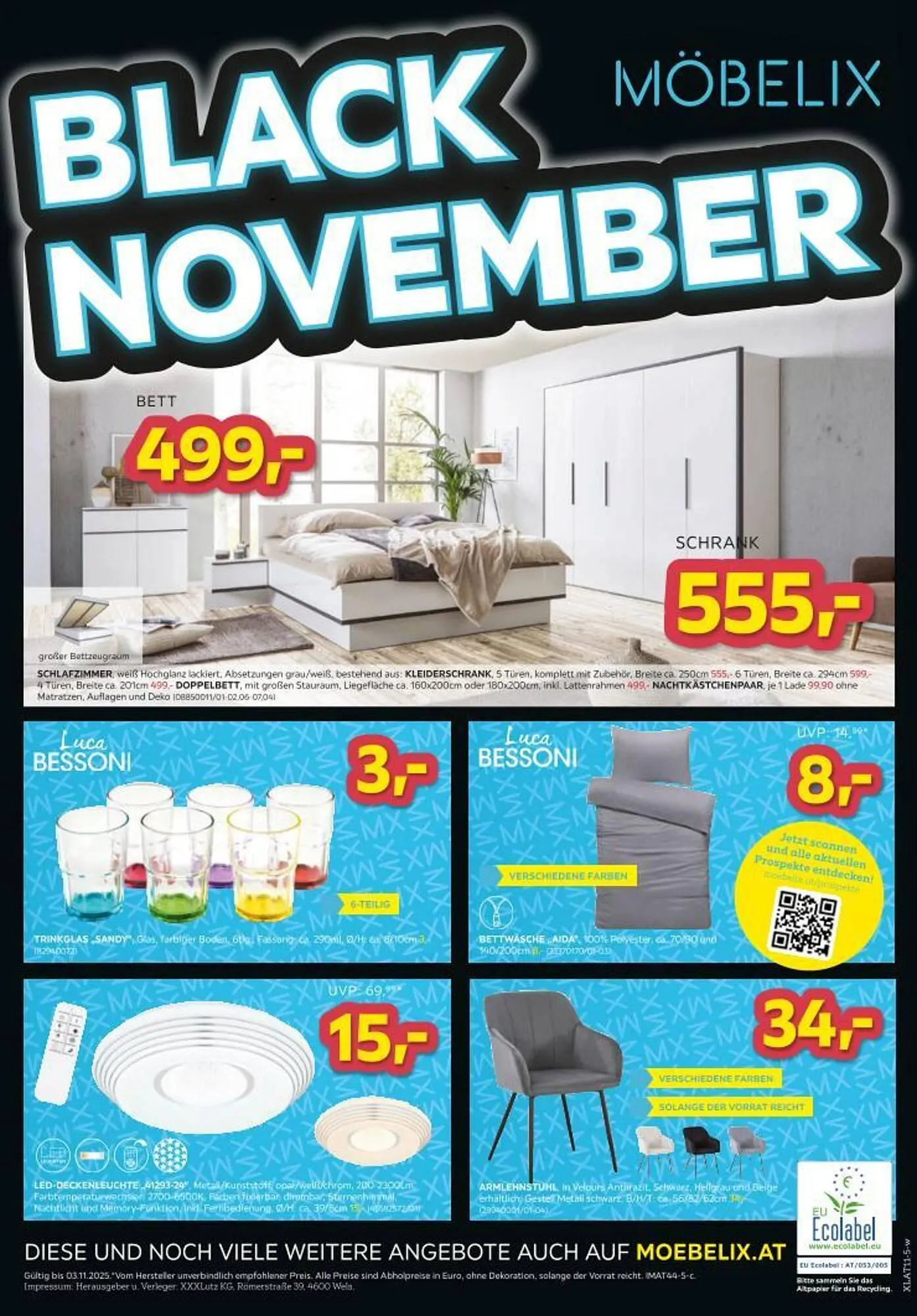 XXXLutz Prospekt von 28. Oktober bis 11. November 2025 - Flugblätt seite  4