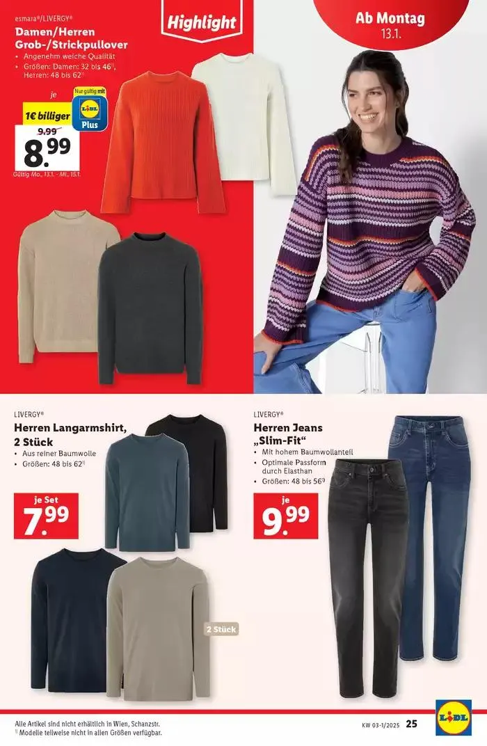 Exklusive Deals und Schnäppchen von 9. Jänner bis 15. Jänner 2025 - Flugblätt seite 27