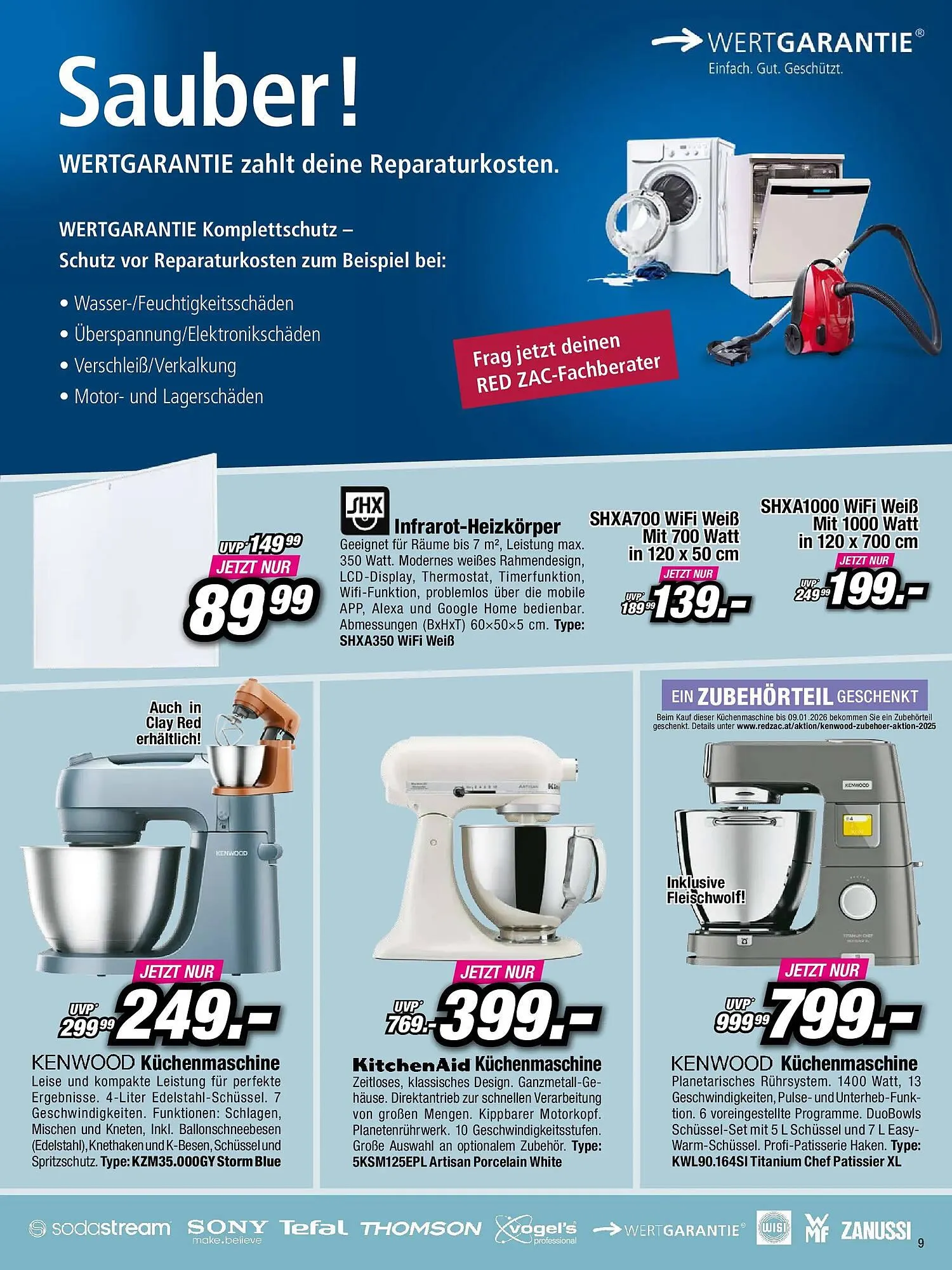 Red Zac Flugblatt von 26. Oktober bis 12. November 2025 - Flugblätt seite 9