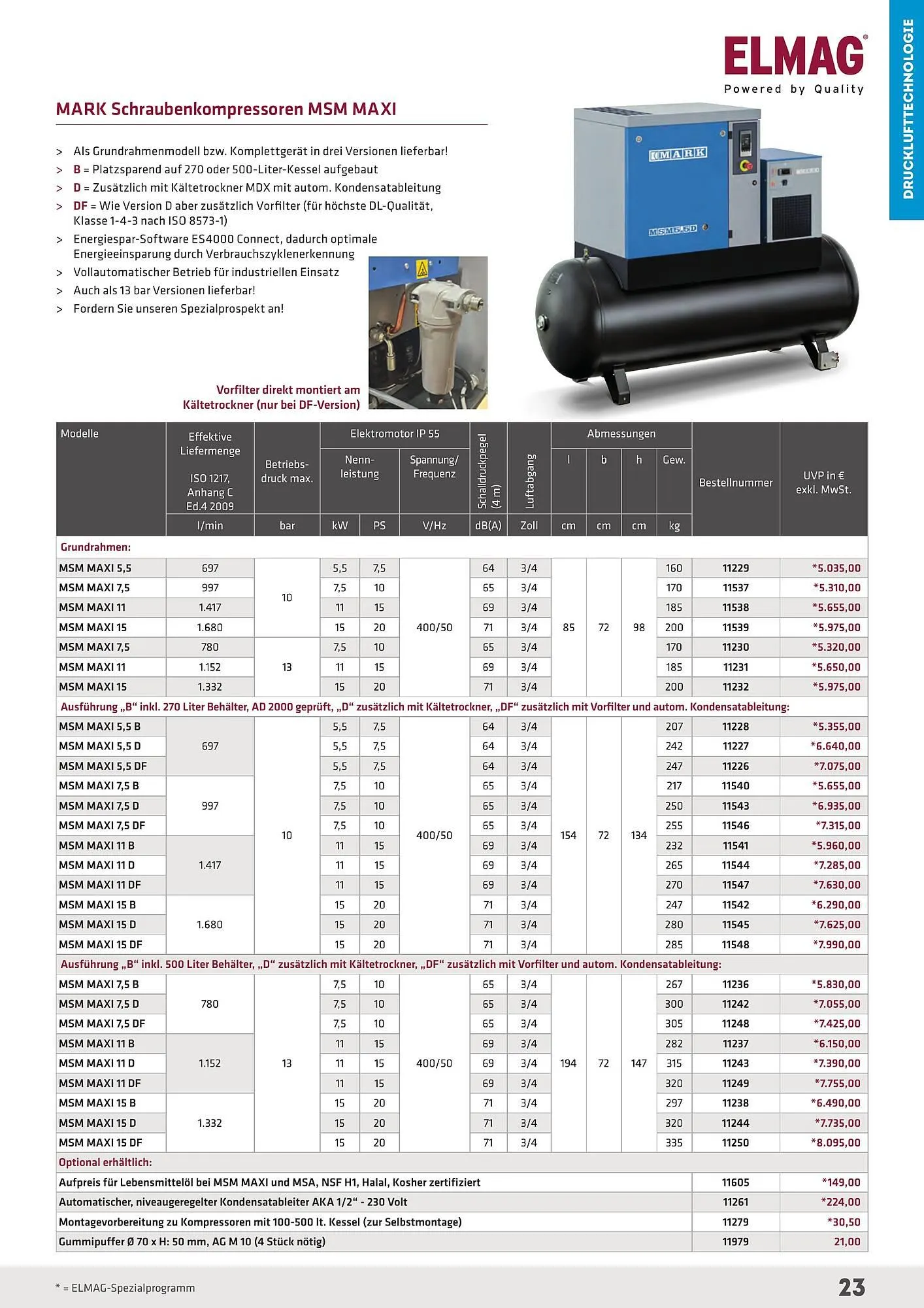 Salzburger Lagerhaus Flugblatt von 23. April bis 31. Dezember 2025 - Flugblätt seite  23
