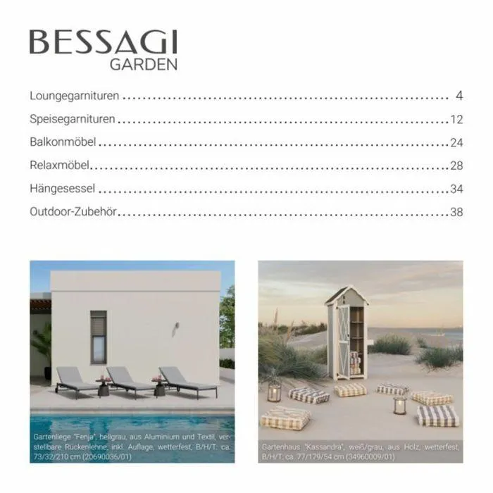 Bessagi Garden von 11. Juni bis 31. Dezember 2024 - Flugblätt seite  23