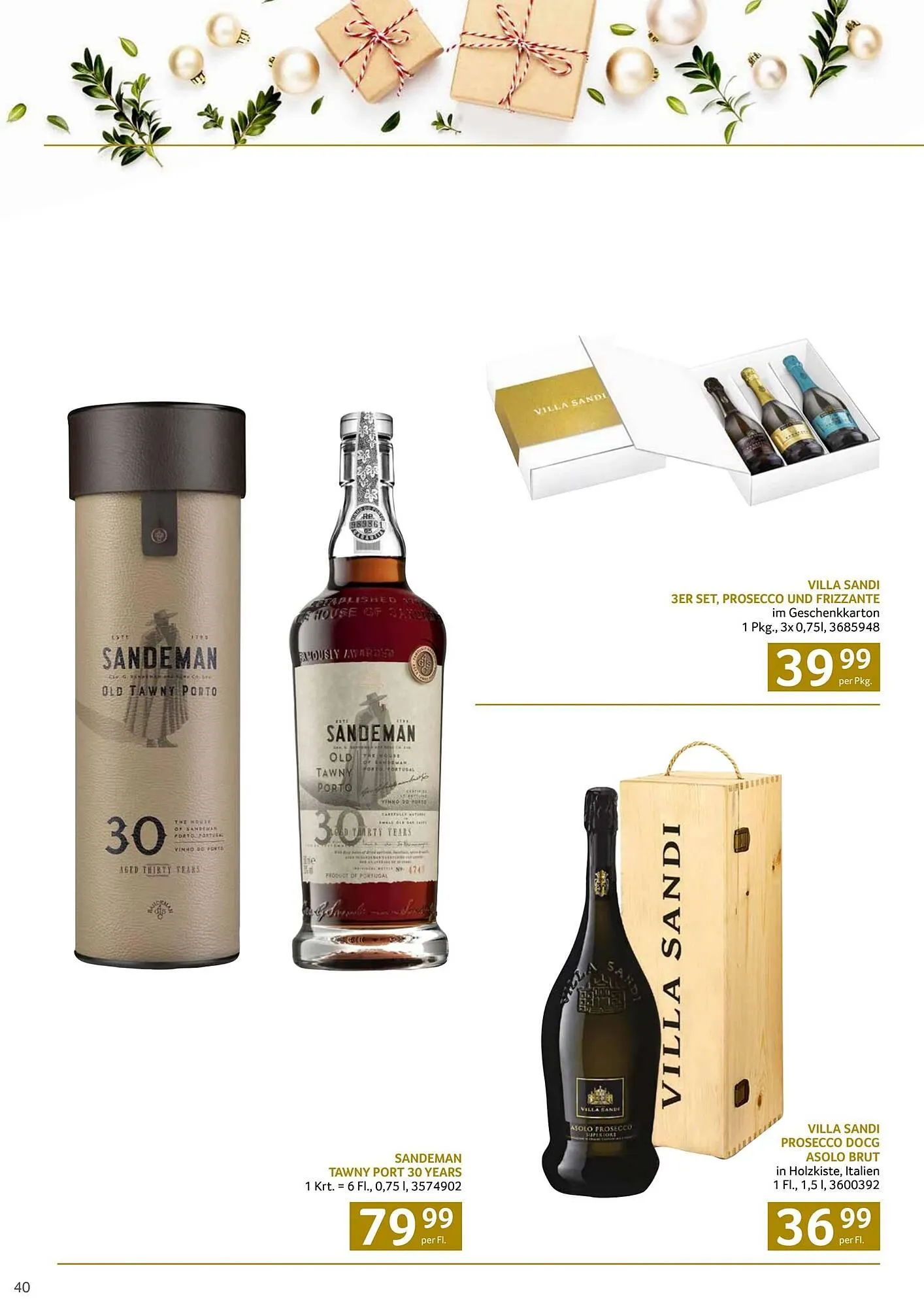 Transgourmet Flugblatt von 13. Oktober bis 24. Dezember 2025 - Flugblätt seite  40