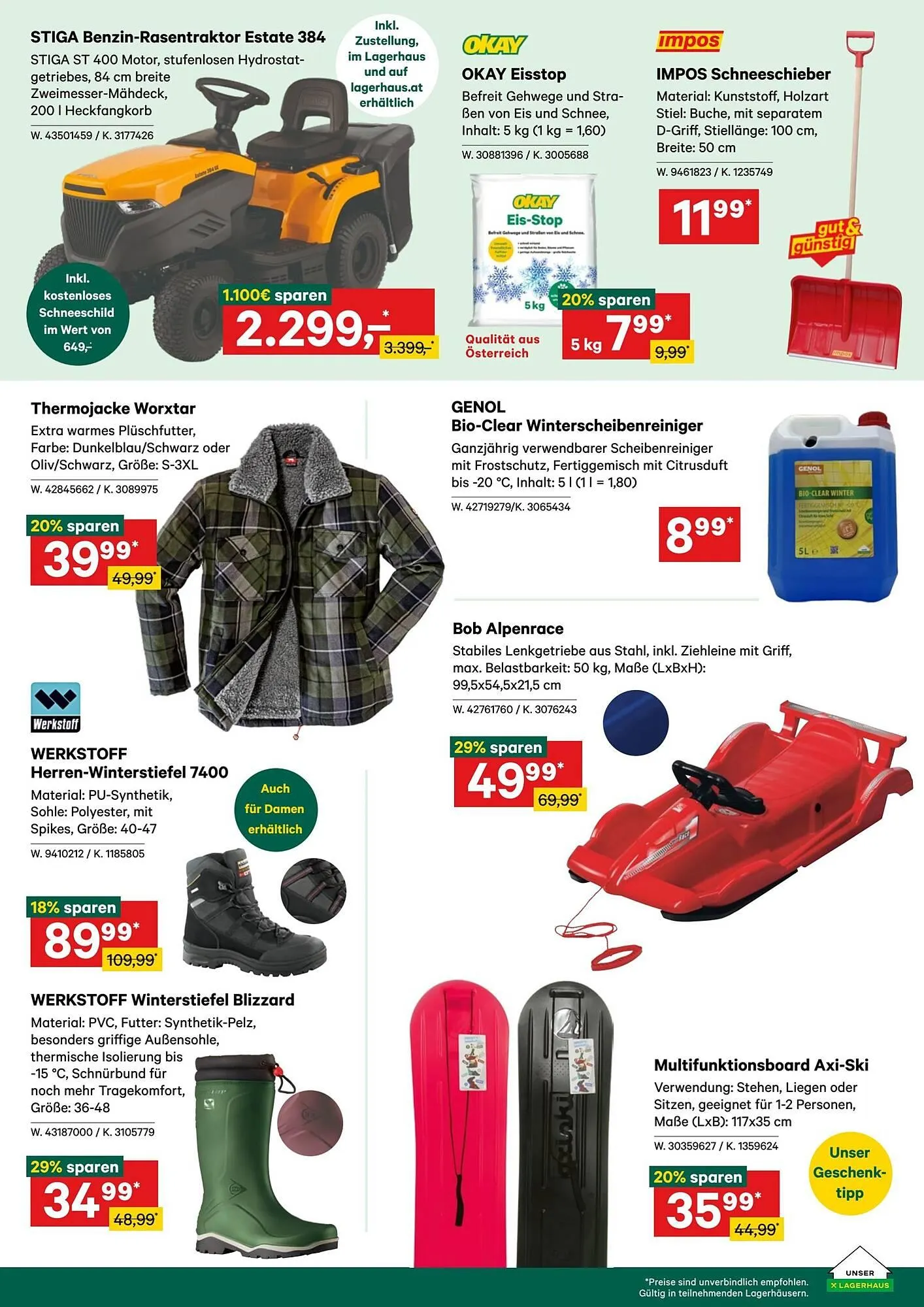 Lagerhaus Flugblatt von 1. Dezember bis 14. Dezember 2025 - Flugblätt seite  3