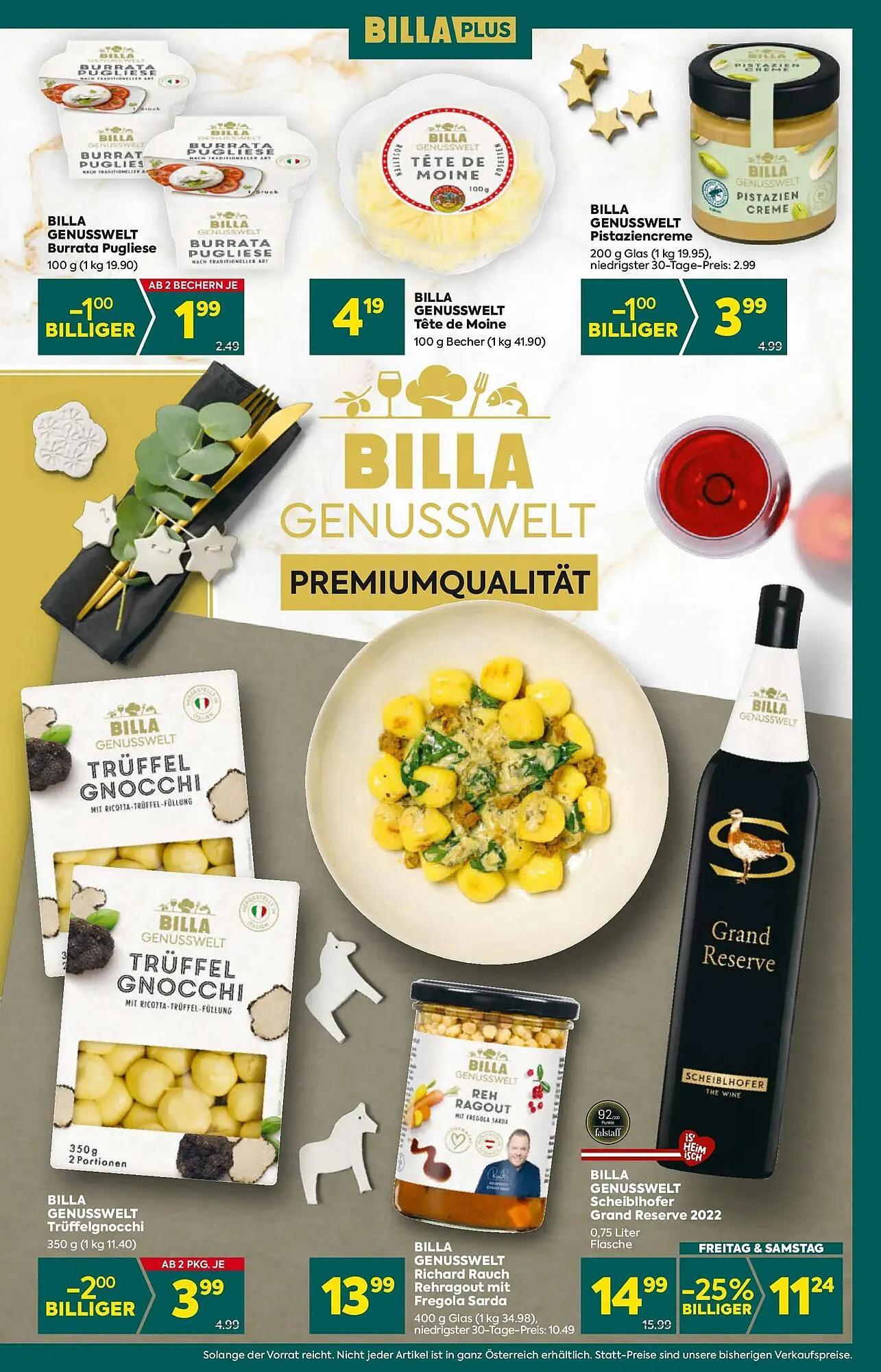 Billa Flugblatt von 4. Dezember bis 10. Dezember 2025 - Flugblätt seite 11