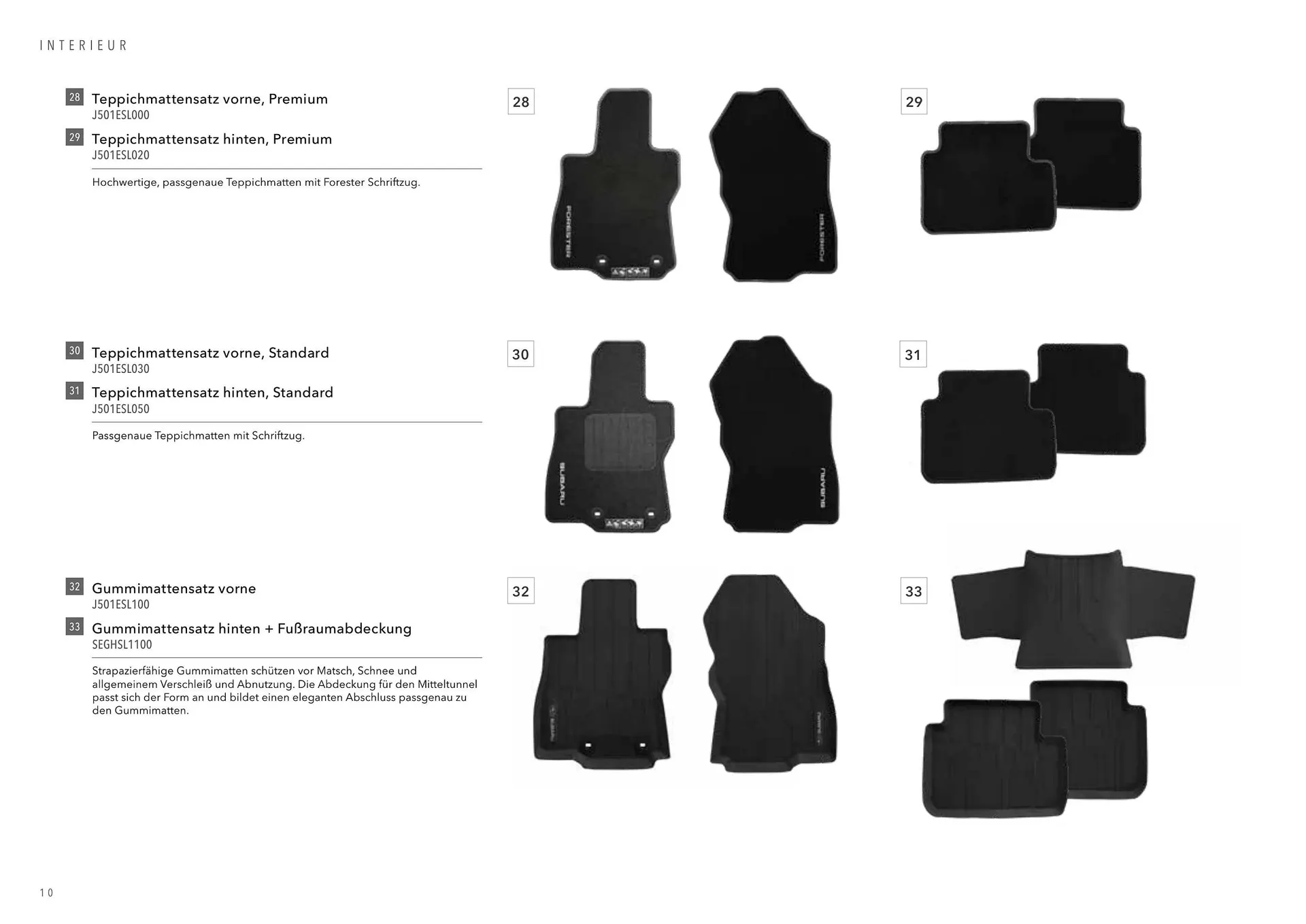 Subaru Flugblatt von 1. April bis 7. Jänner 2027 - Flugblätt seite 10