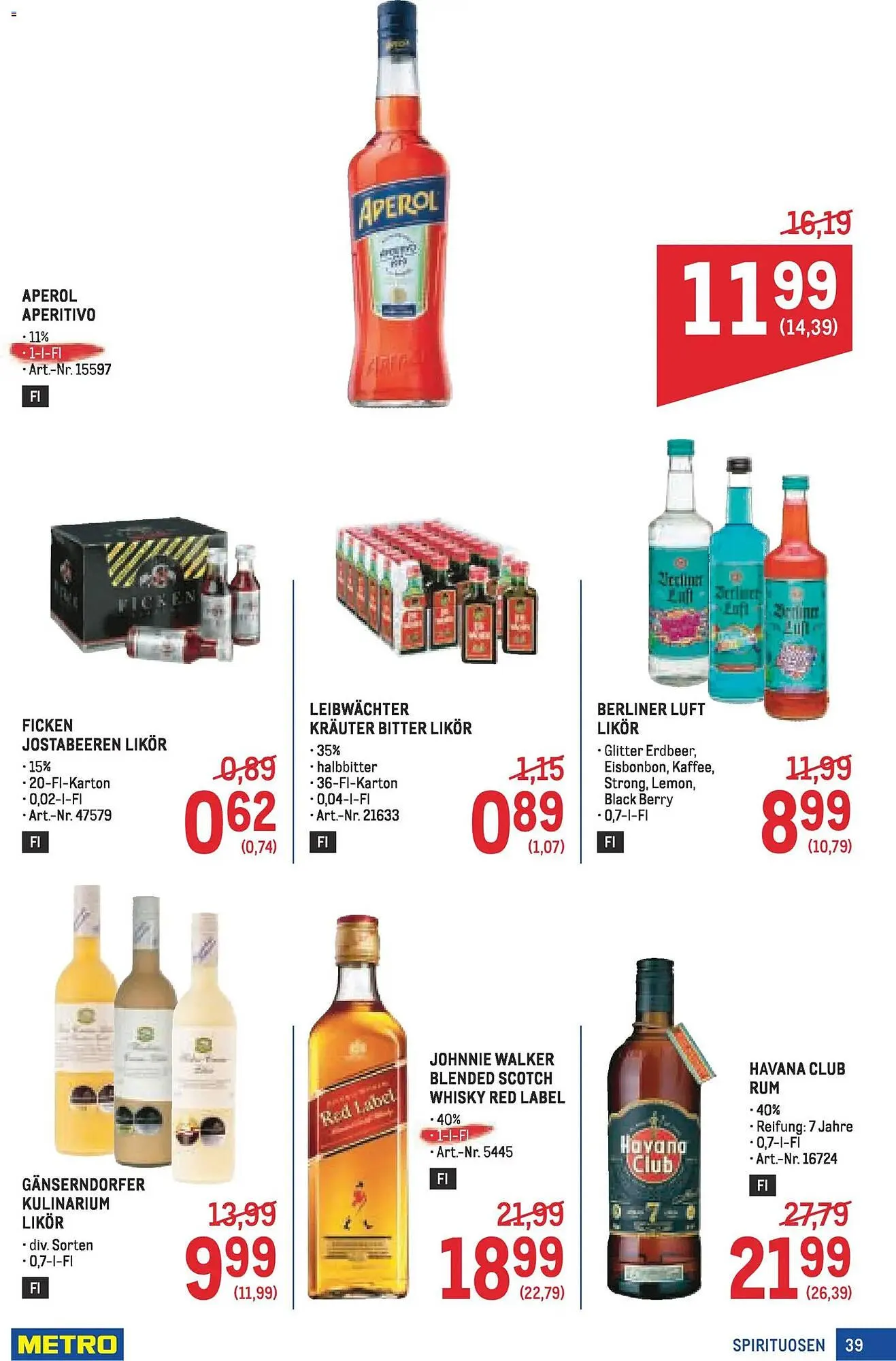 Metro Flugblatt von 22. Jänner bis 4. Februar 2026 - Flugblätt seite  39