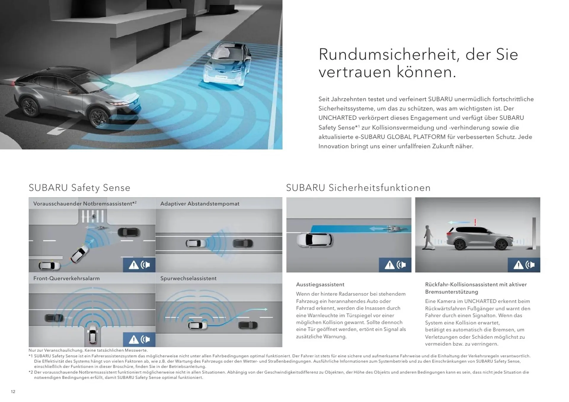 Subaru Flugblatt von 1. April bis 7. Jänner 2027 - Flugblätt seite  12