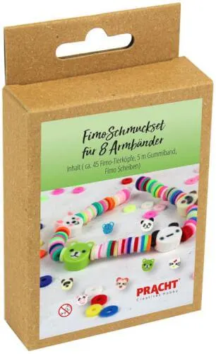 Bastelset Fimoliperlen Tiere