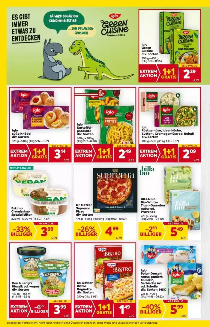 Vorschau BILLA Wien KW02 2025 von 8. Jänner bis 15. Jänner 2025 - Flugblätt seite  14