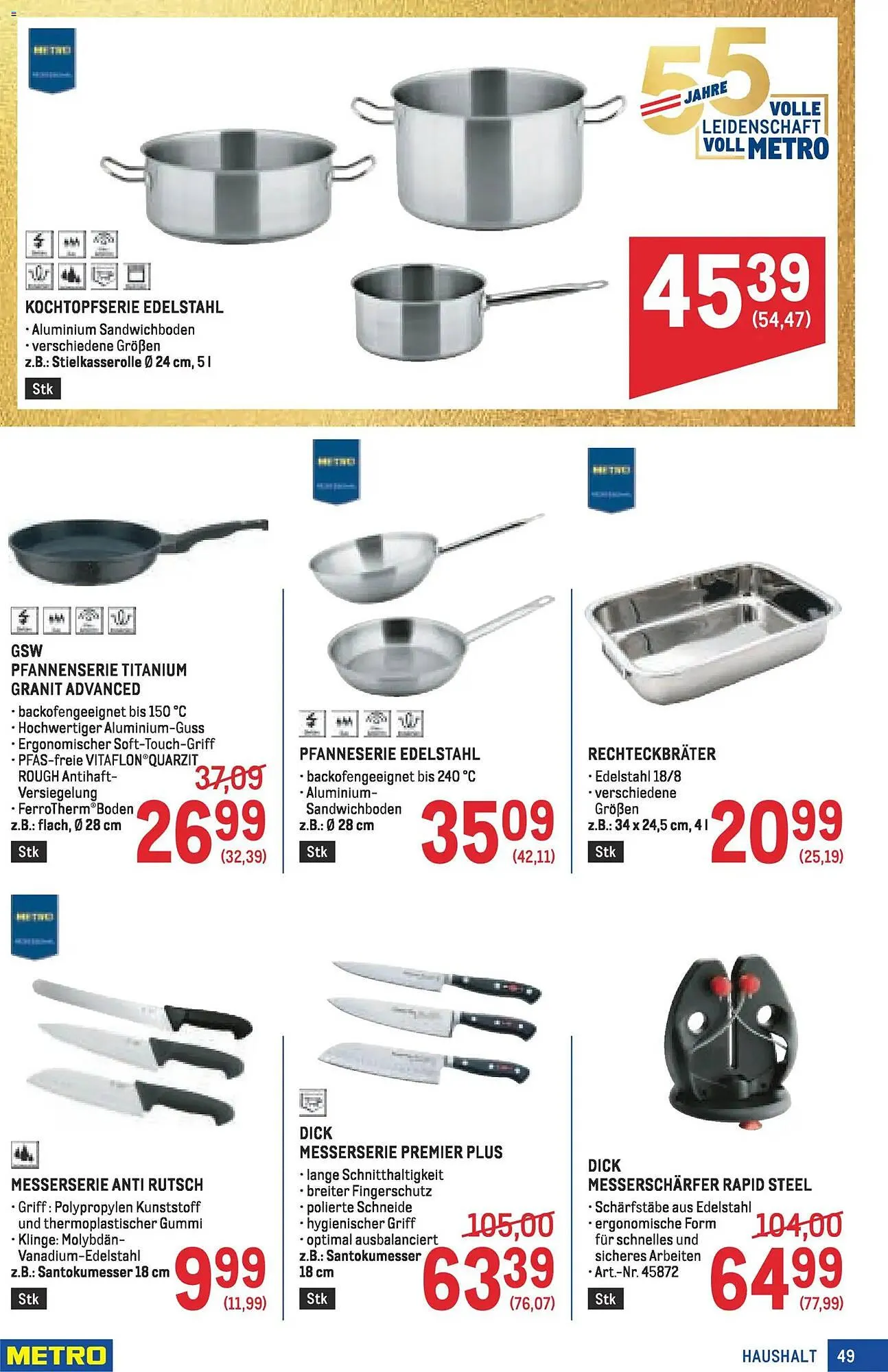 Metro Flugblatt von 19. März bis 1. April 2026 - Flugblätt seite  49