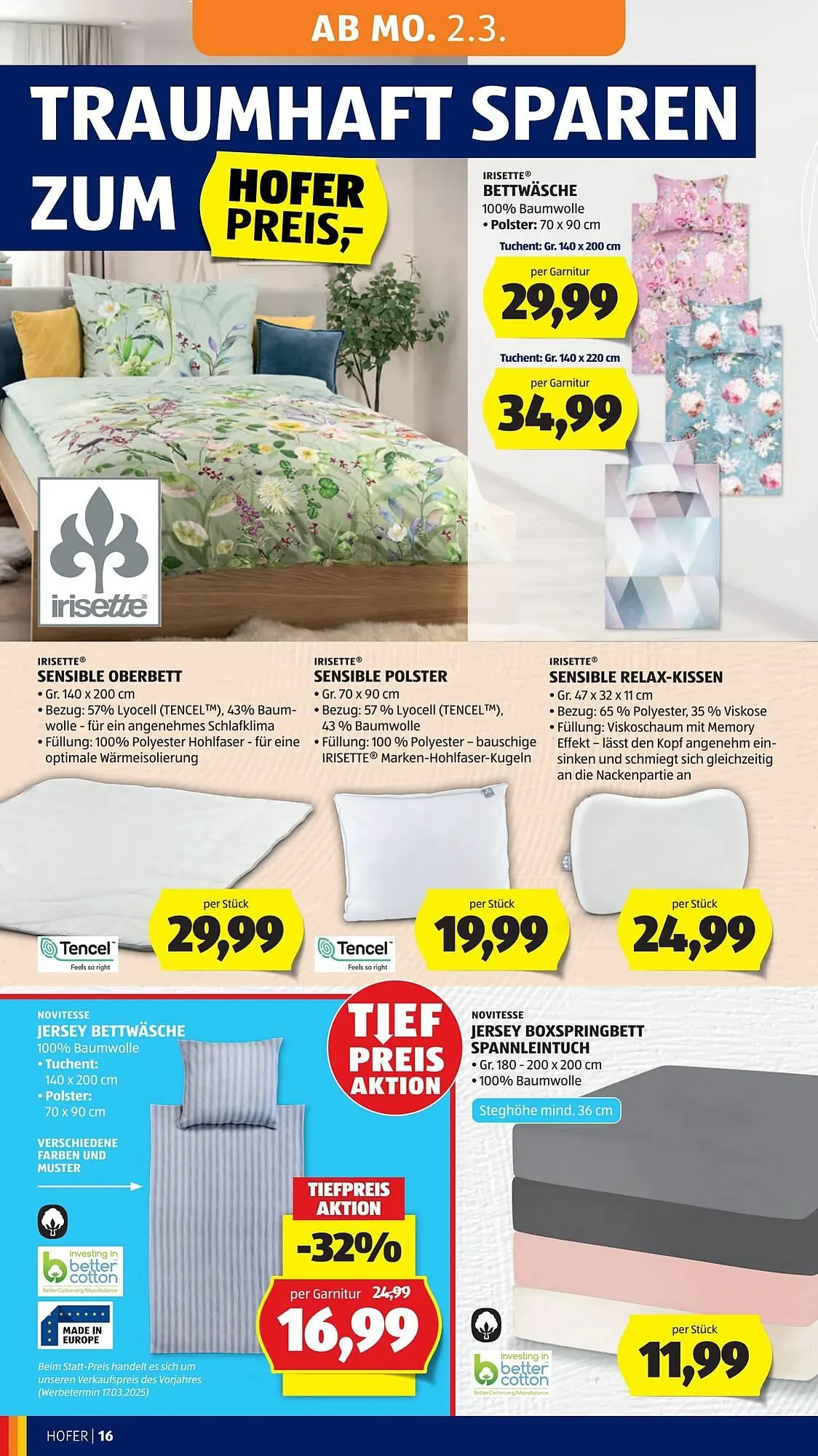 Hofer Flugblatt von 25. Februar bis 5. März 2026 - Flugblätt seite  20