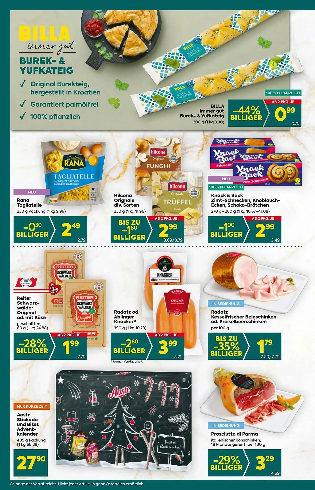 Billa Flugblatt von 13. November bis 19. November 2025 - Flugblätt seite 10