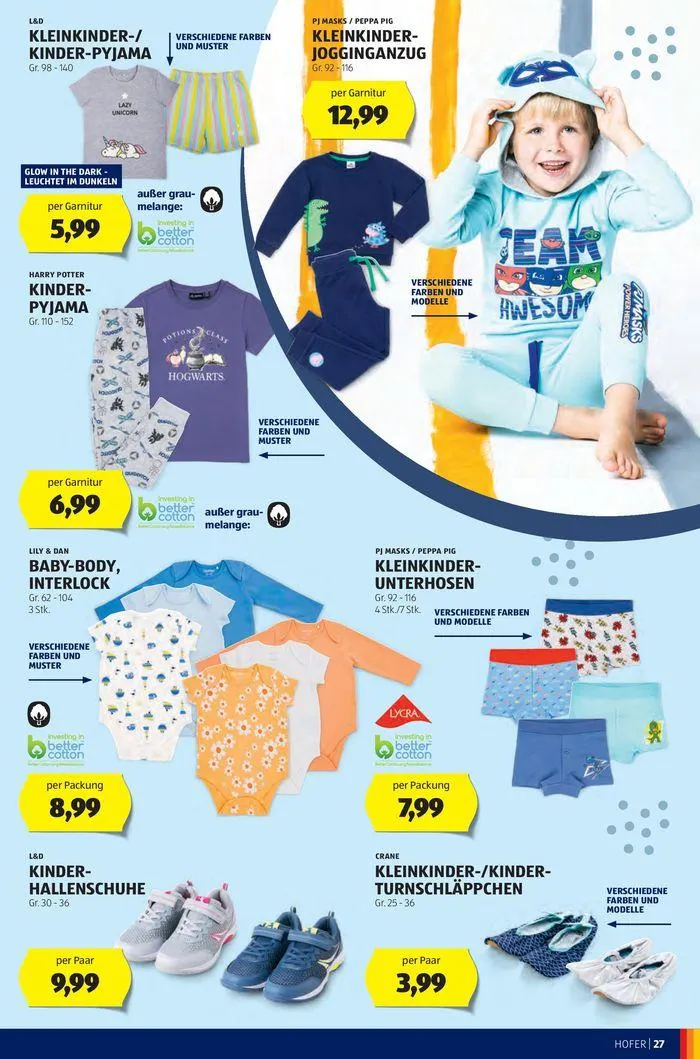 Blättern Sie online im HOFER Flugblatt von 31. Juli bis 14. August 2024 - Flugblätt seite 31