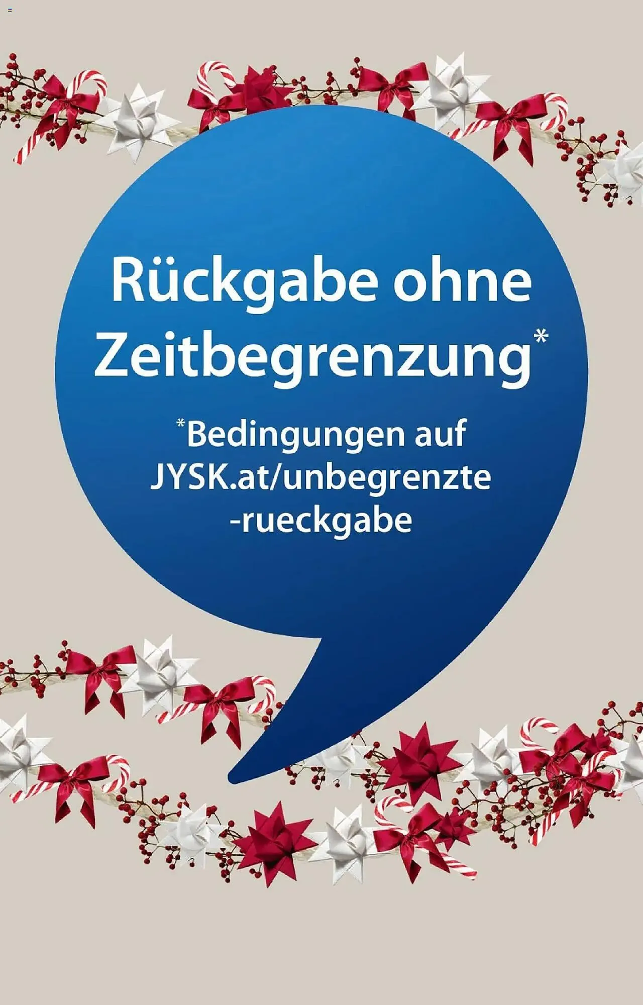 JYSK Flugblatt von 1. Dezember bis 6. Jänner 2026 - Flugblätt seite  17