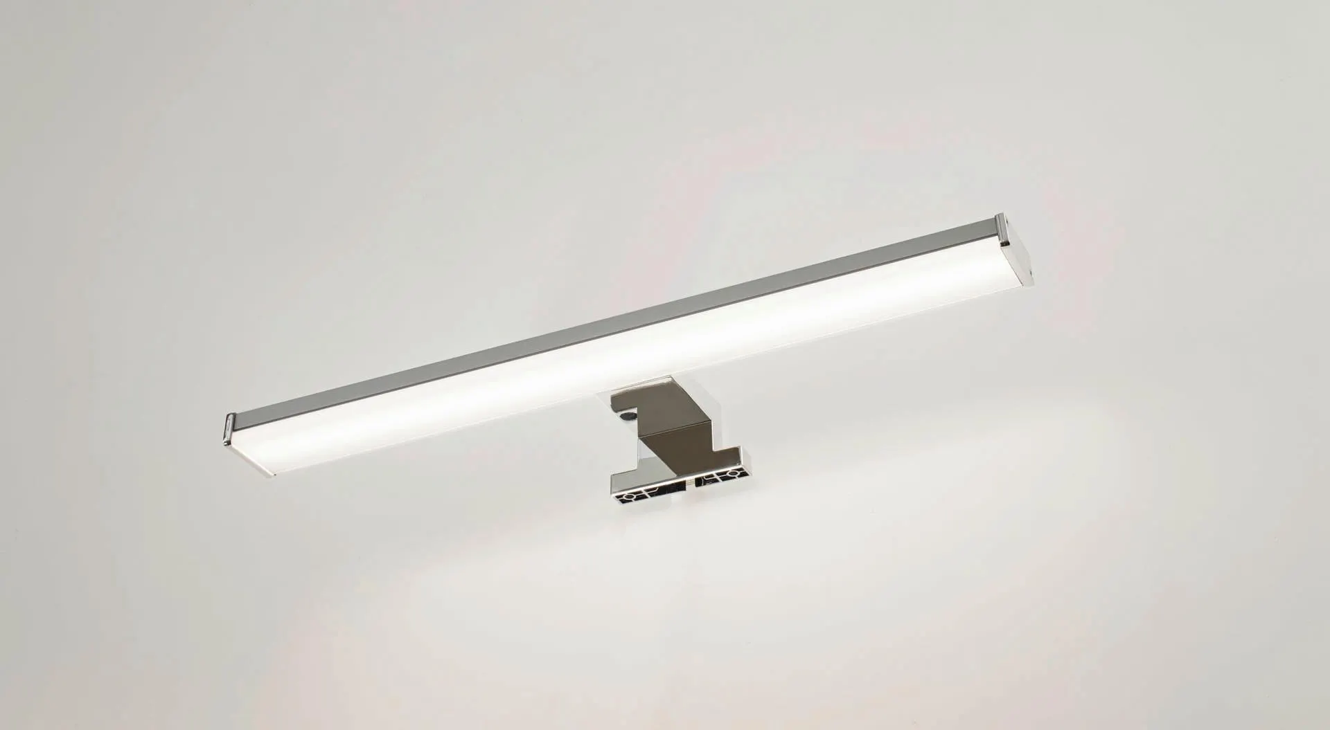 Helli L: 40 cm, Chromfarben, 8 W, Led