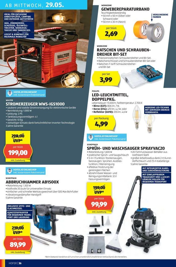 Blättern Sie online im HOFER Flugblatt von 22. Mai bis 5. Juni 2024 - Flugblätt seite 40