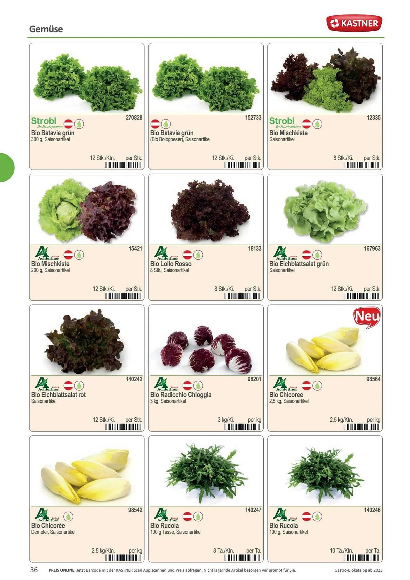 Kastner Flugblatt von 15. September bis 30. Dezember 2023 - Flugblätt seite 38