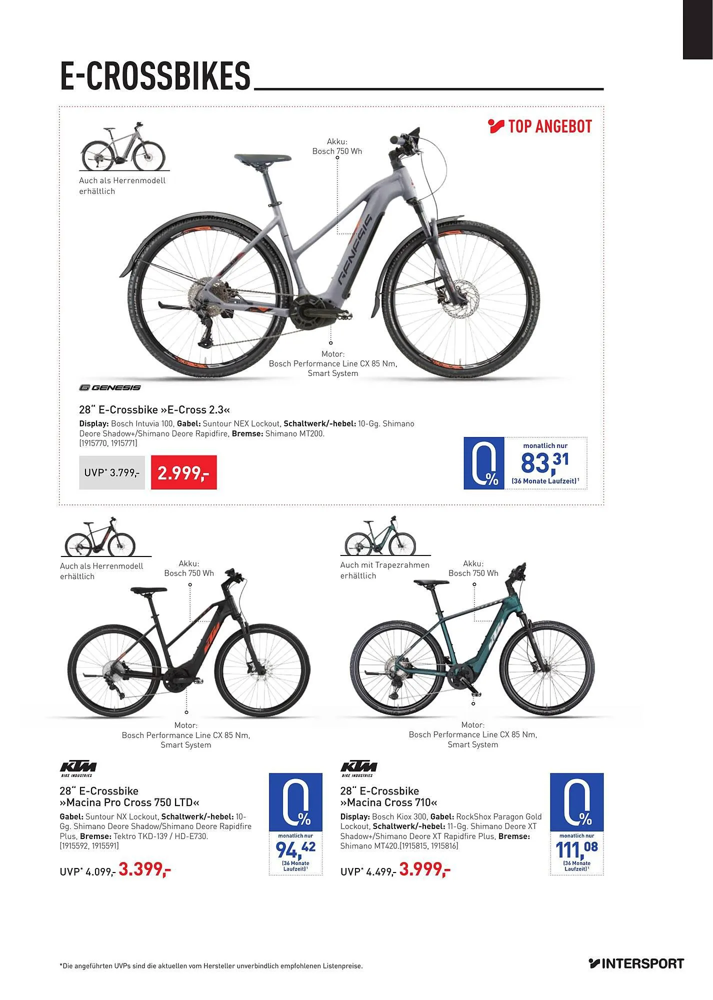 Intersport Flugblatt von 8. April bis 24. April 2024 - Flugblätt seite 9