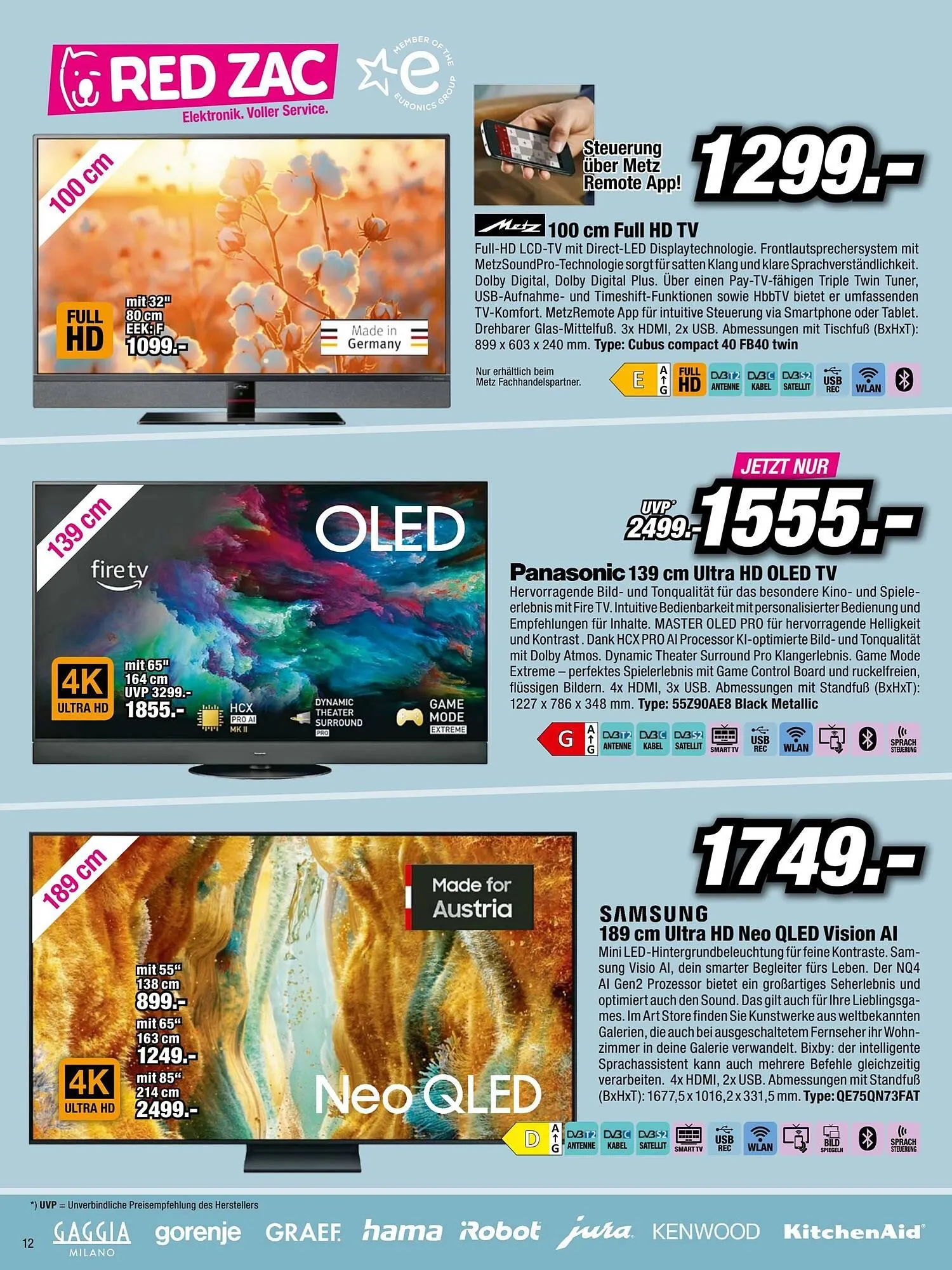 Red Zac Flugblatt von 26. Oktober bis 13. November 2025 - Flugblätt seite 12